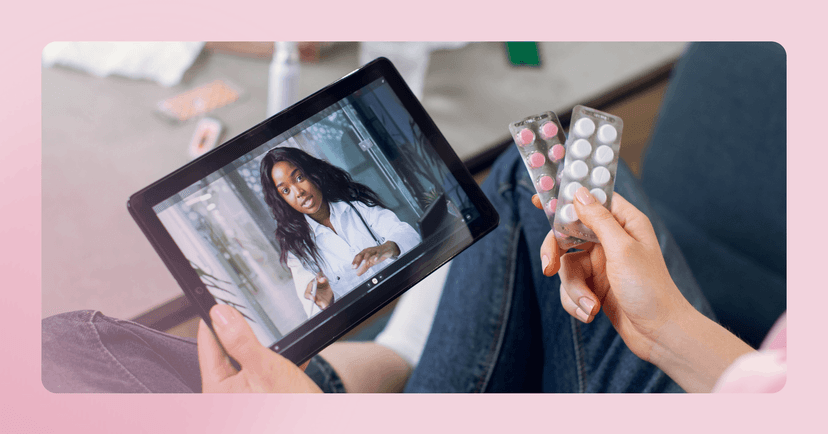 woman discussing how her medication makes her feel with her psychiatrist