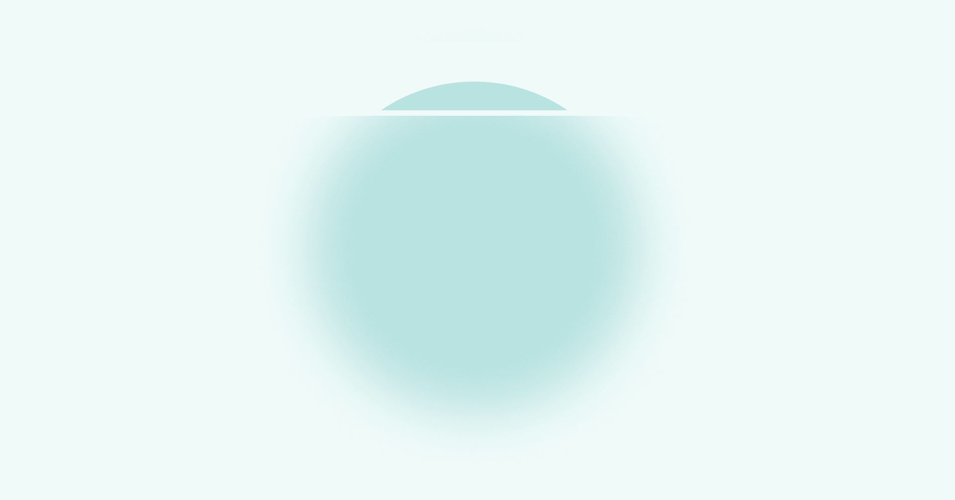 mostly blurred blue circle with sharply focused portion as a conceptual representation of feeling overwhelmed by sensory input