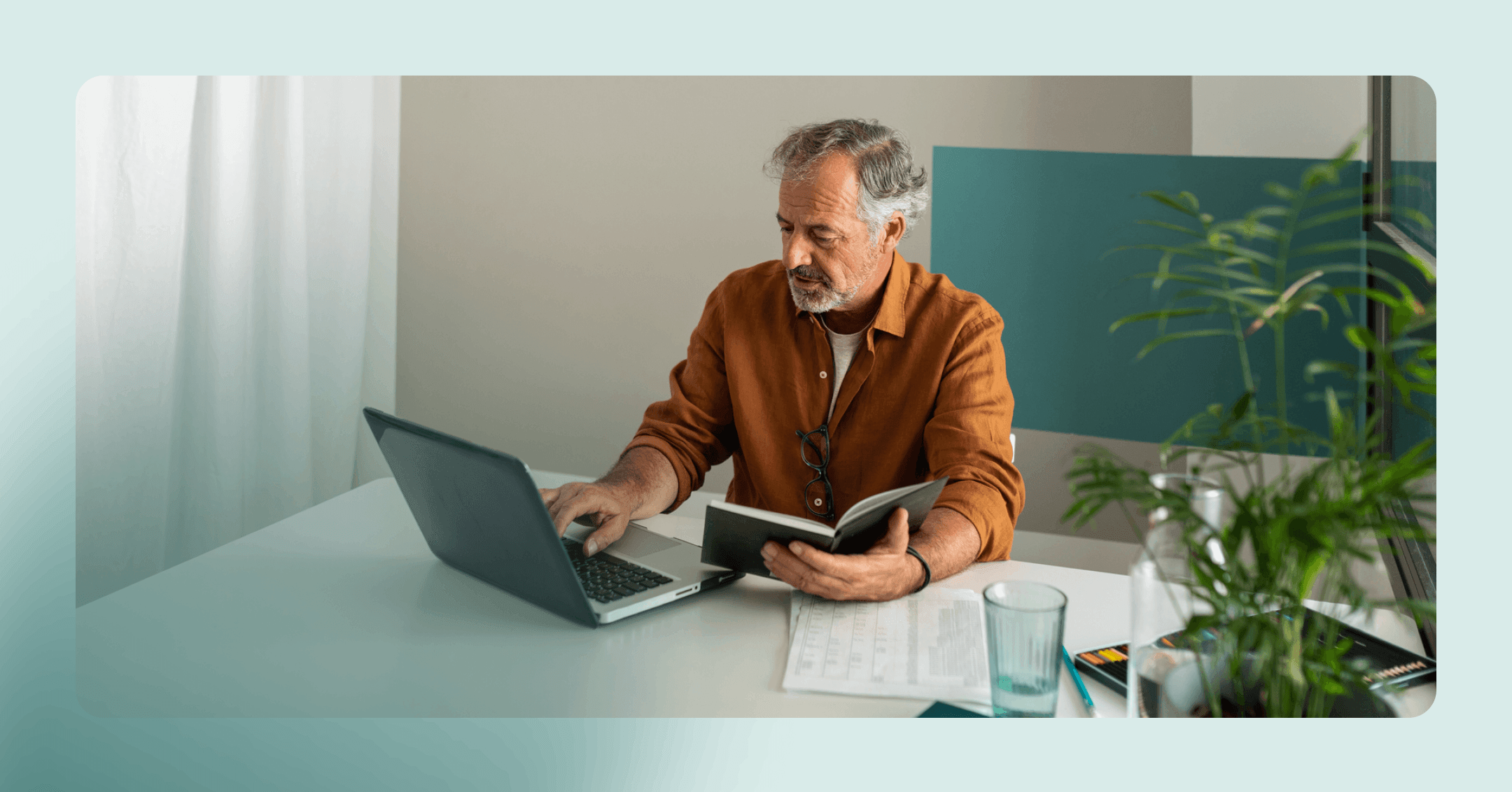 therapist considers options for online therapy platforms