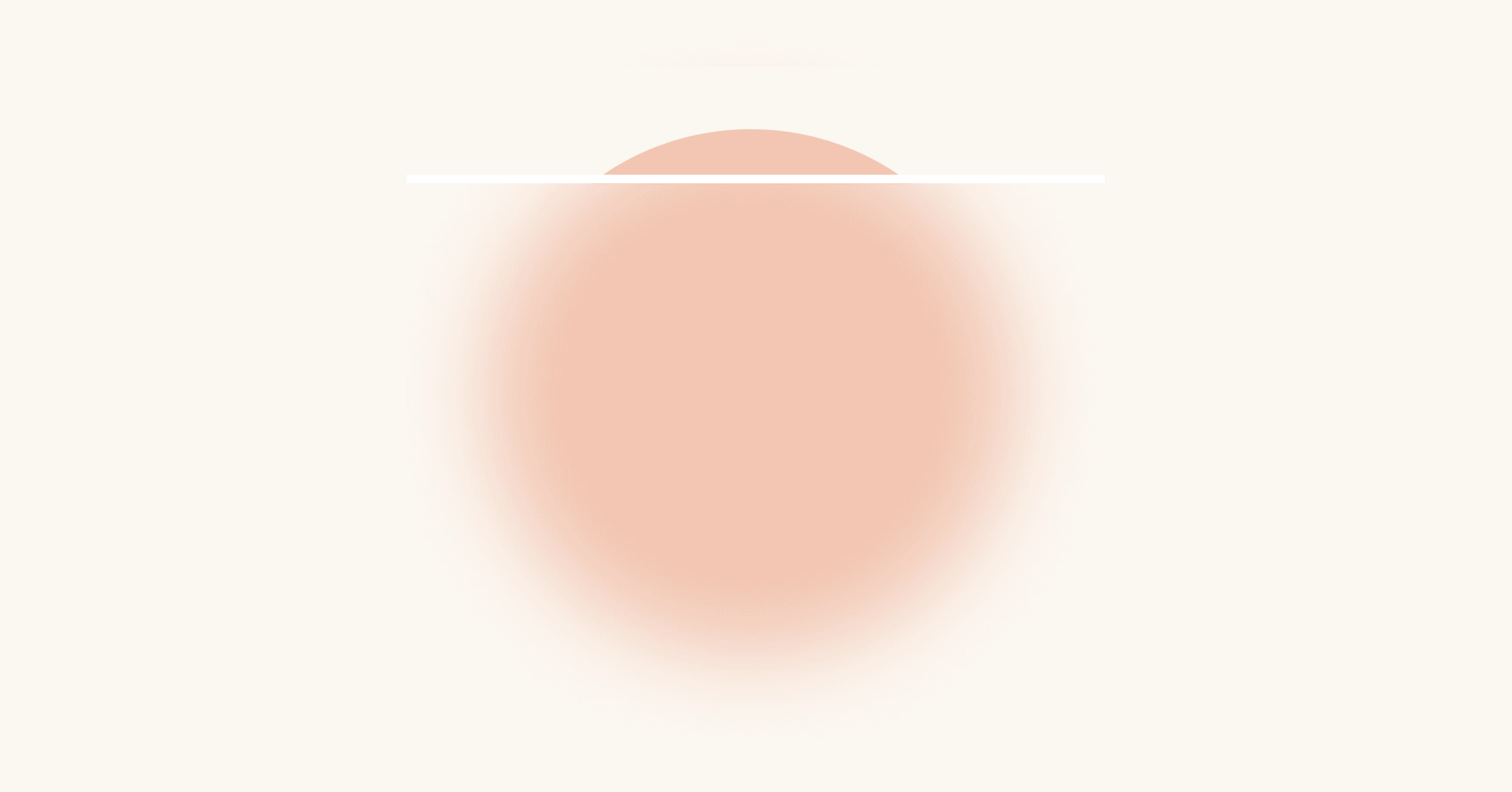 mostly blurred orange circle with sharply focused portion as a conceptual representation of addressing deeper emotional issues