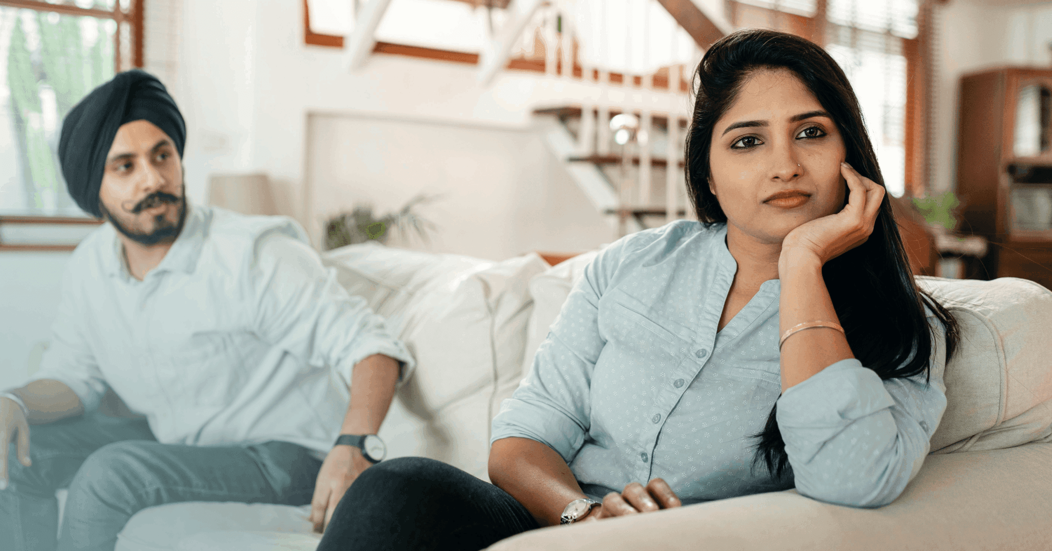 woman pausing to reflect on why she is getting the ick