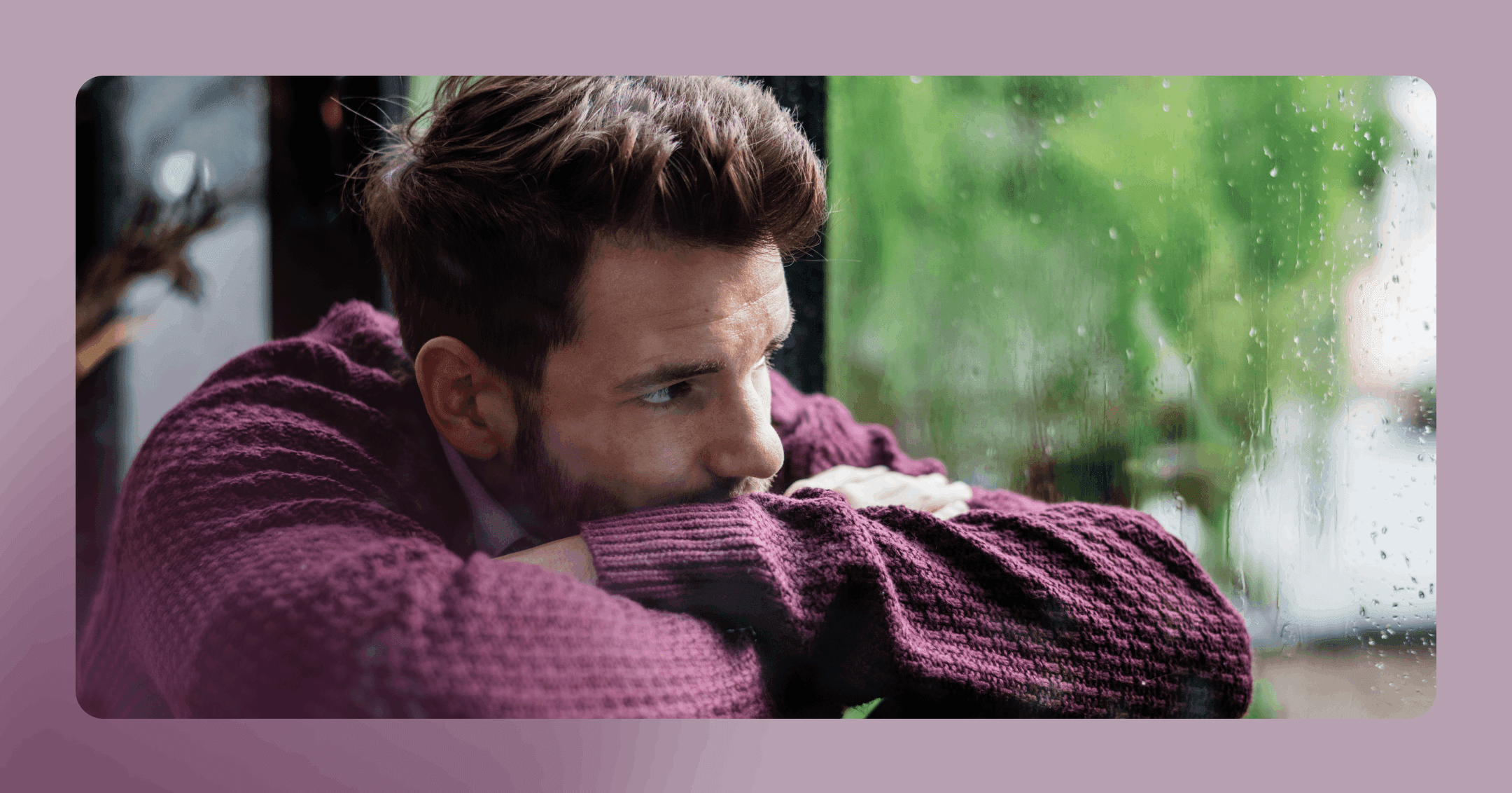 man in the depression stage of grief after cheating