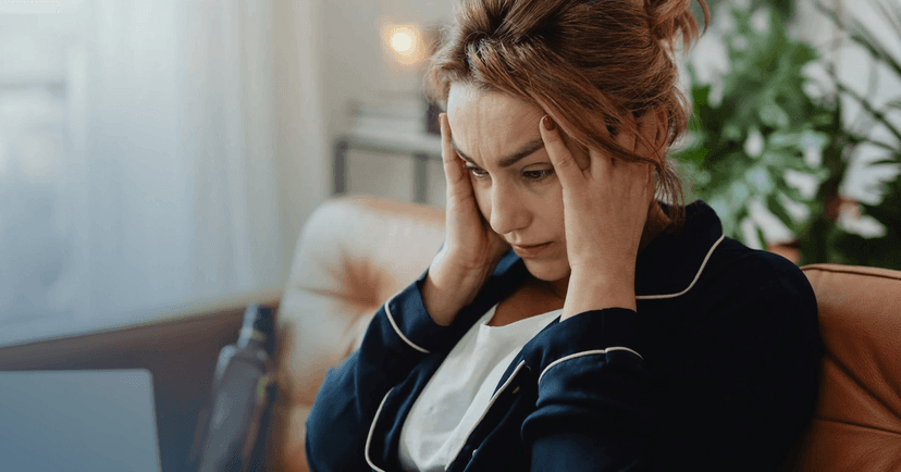 woman with ADHD feeling frustrated