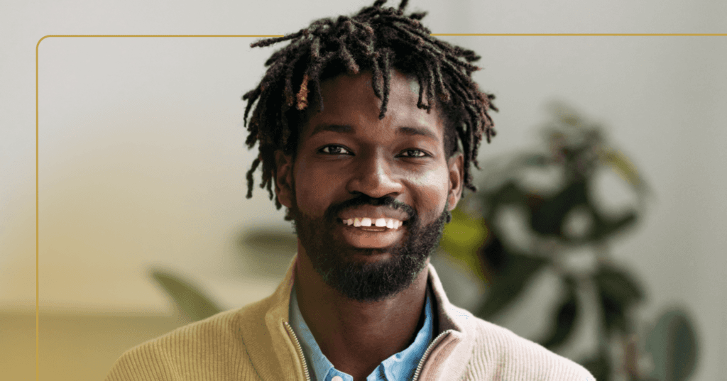 man with trauma-associated narcissistic symptoms