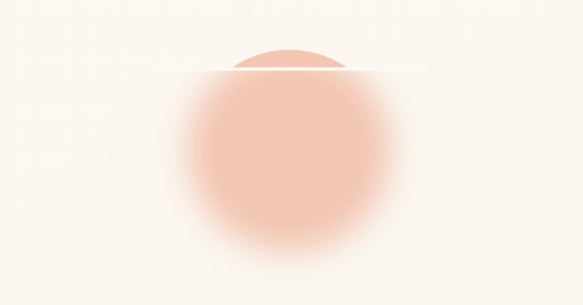 mostly blurred orange circle with sharply focused portion as a conceptual representation of strategies to overcome emotional numbness following trauma