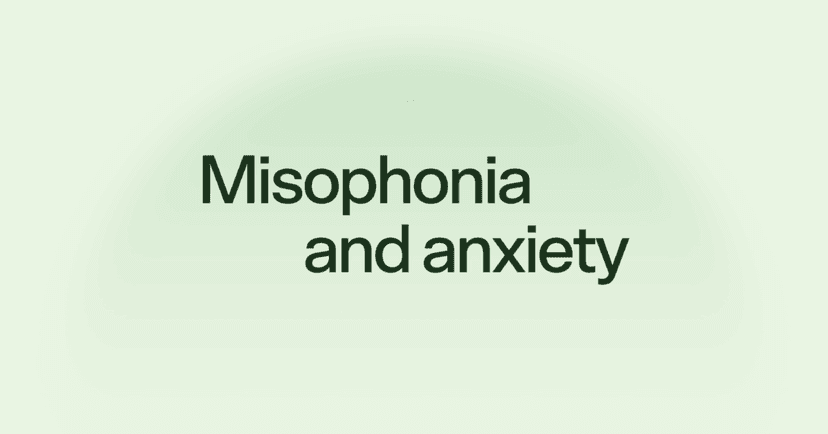 Misophonia and anxiety