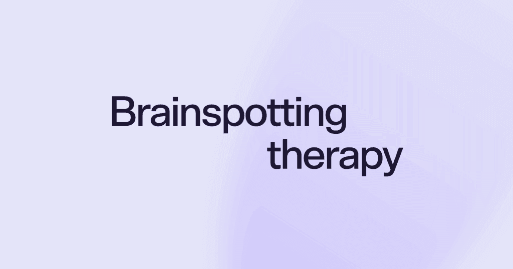 Brainspotting therapy