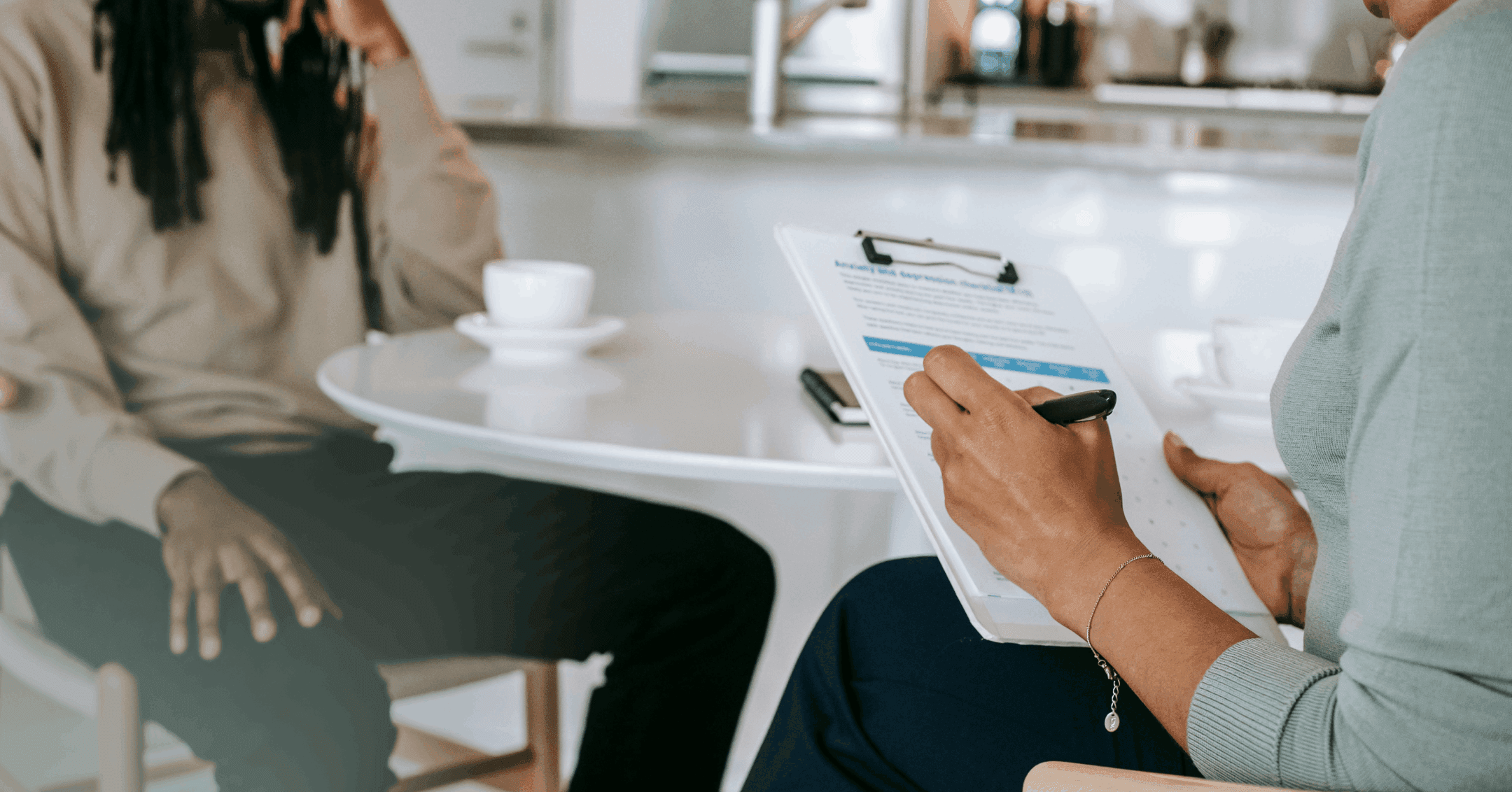 man with psychotic disorder engaging in therapy