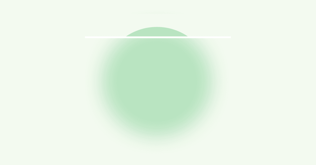 mostly blurred green circle with sharply focused portion as a conceptual representation of different types of ethical nonmonogamy