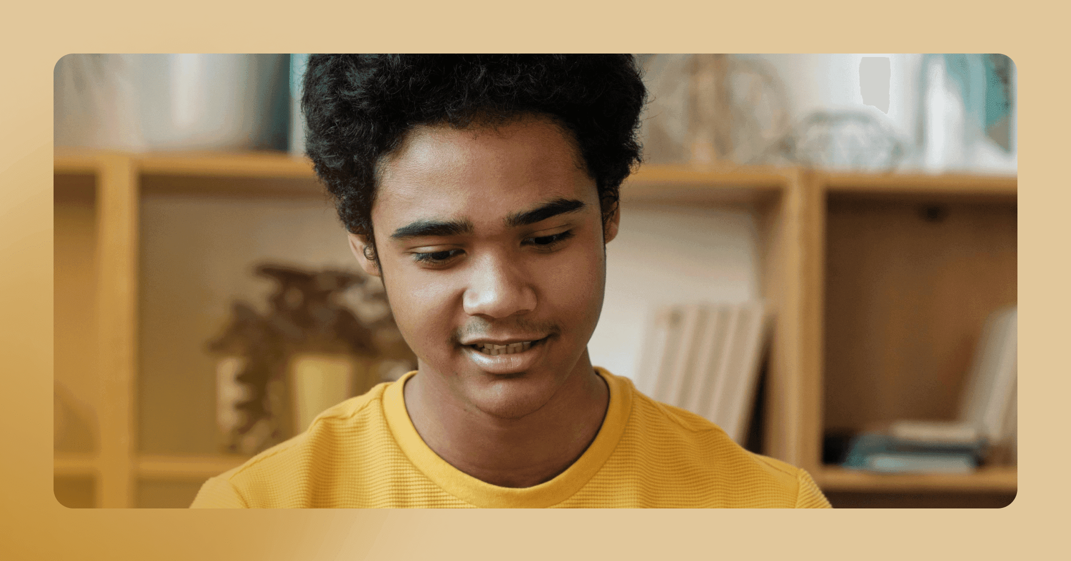 Young man being bullied who is afraid to speak up