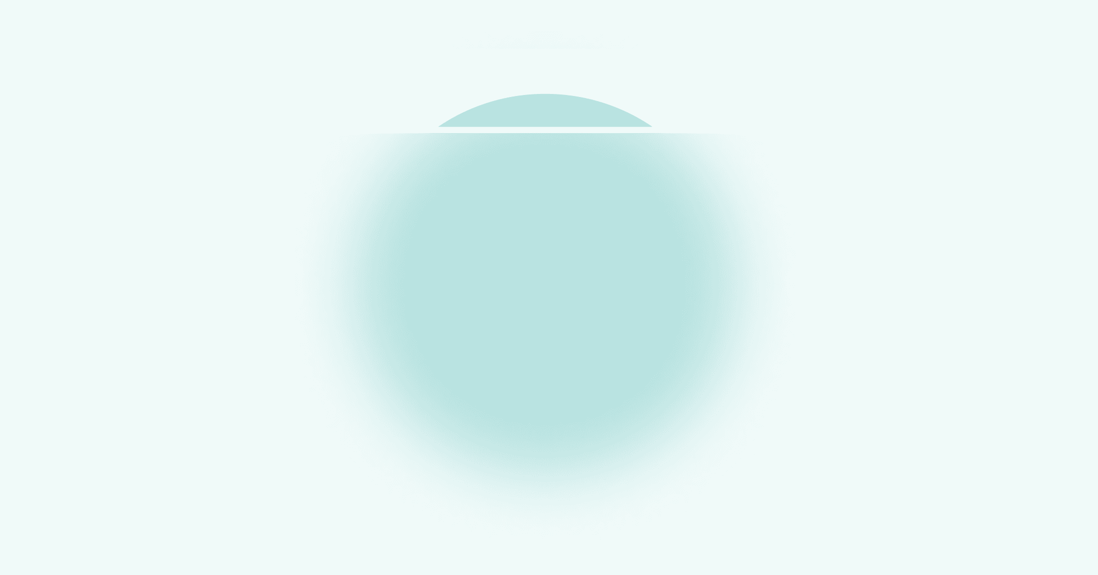 mostly blurred blue circle with sharply focused portion as a conceptual representation of feeling overwhelmed by sensory input